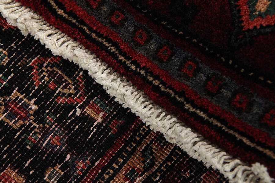 Senneh - Kurdi Persian Carpet 137x130 - Picture 5