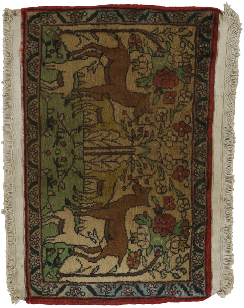 Sarouk - Farahan Persian Carpet 43x70