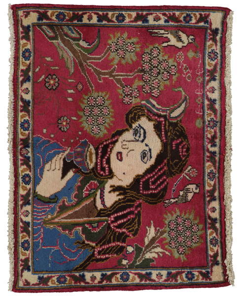 Bijar - Kurdi Persian Carpet 58x78