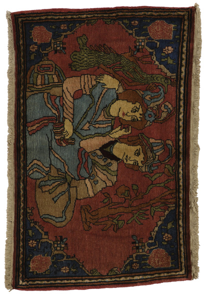 Bijar - Kurdi Persian Carpet 105x68