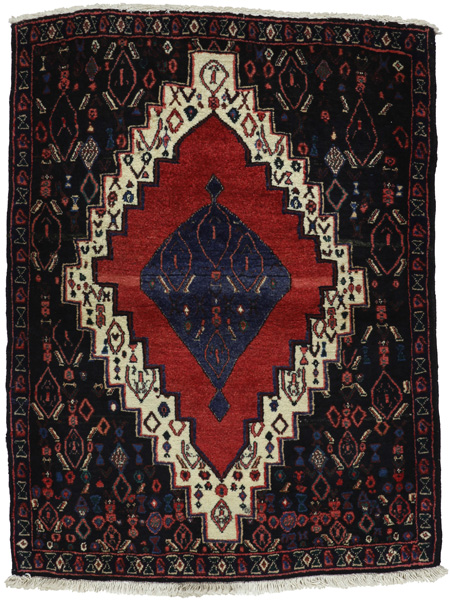 Senneh - Kurdi Persian Carpet 109x83