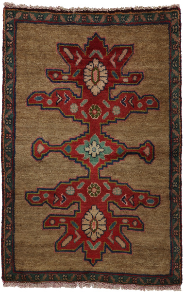 Koliai - Kurdi Persian Carpet 106x70