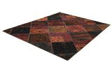 Patchwork Persian Carpet 244x205 - Picture 2