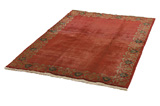 Bijar - old Persian Carpet 193x138 - Picture 2