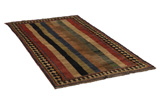 Gabbeh - old Persian Carpet 212x110 - Picture 1
