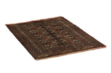 Bokhara - Turkaman Persian Carpet 130x95 - Picture 1