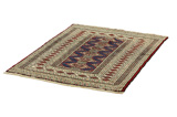 Bokhara - Turkaman Persian Carpet 134x100 - Picture 2