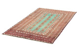 Turkaman - Bokhara Persian Carpet 200x107 - Picture 2
