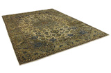 Kashan Persian Carpet 395x288 - Picture 1