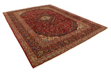 Kashan Persian Carpet 407x301 - Picture 1