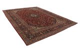 Kashan Persian Carpet 395x292 - Picture 1
