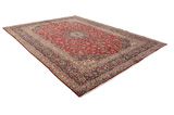 Kashan Persian Carpet 396x295 - Picture 1