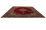 Kashan Persian Carpet 394x306 - Picture 6