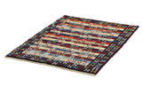 Gabbeh - Qashqai Persian Carpet 147x94 - Picture 2