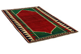 Gabbeh - Qashqai Persian Carpet 215x120 - Picture 1