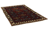 Gabbeh - Bakhtiari Persian Carpet 230x143 - Picture 1