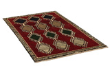 Gabbeh - Qashqai Persian Carpet 201x123 - Picture 1