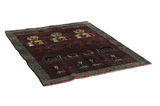 Gabbeh - Qashqai Persian Carpet 181x132 - Picture 1