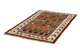Gabbeh - Bakhtiari Persian Carpet 200x124 - Picture 2