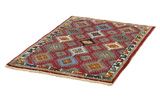 Gabbeh - Bakhtiari Persian Carpet 150x100 - Picture 2