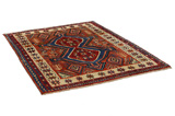 Gabbeh - Qashqai Persian Carpet 200x150 - Picture 1