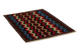 Gabbeh - Qashqai Persian Carpet 148x102 - Picture 1