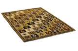 Gabbeh - Bakhtiari Persian Carpet 184x122 - Picture 1