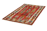 Gabbeh - Bakhtiari Persian Carpet 185x103 - Picture 2