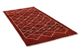 Gabbeh - Qashqai Persian Carpet 242x119 - Picture 1