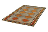 Gabbeh - Qashqai Persian Carpet 213x132 - Picture 2