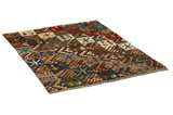 Gabbeh - Bakhtiari Persian Carpet 147x107 - Picture 1