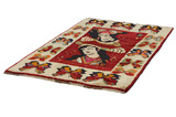 Gabbeh - Qashqai Persian Carpet 184x123 - Picture 2