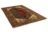 Gabbeh - Qashqai Persian Carpet 306x197 - Picture 1