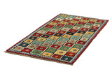 Gabbeh - Bakhtiari Persian Carpet 174x94 - Picture 2