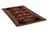 Qashqai - Gabbeh Persian Carpet 201x117 - Picture 1