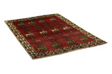 Gabbeh - Qashqai Persian Carpet 193x135 - Picture 1