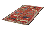 Gabbeh - Qashqai Persian Carpet 192x100 - Picture 2