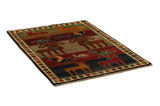 Gabbeh - Qashqai Persian Carpet 155x105 - Picture 1