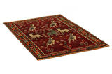 Gabbeh - Qashqai Persian Carpet 145x98 - Picture 1