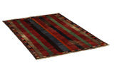 Gabbeh - old Persian Carpet 161x106 - Picture 1