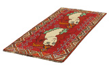 Gabbeh - Qashqai Persian Carpet 198x84 - Picture 2