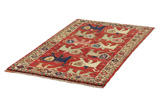 Gabbeh - Qashqai Persian Carpet 161x93 - Picture 2