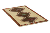 Gabbeh - Qashqai Persian Carpet 125x71 - Picture 1