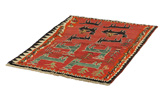 Gabbeh - Qashqai Persian Carpet 160x104 - Picture 2