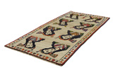 Gabbeh - Qashqai Persian Carpet 266x131 - Picture 2