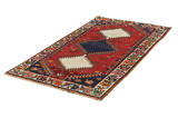 Gabbeh - Qashqai Persian Carpet 195x104 - Picture 2