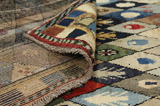 Gabbeh - Bakhtiari Persian Carpet 182x142 - Picture 5