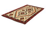Qashqai - Gabbeh Persian Carpet 228x132 - Picture 2