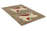 Gabbeh - Qashqai Persian Carpet 210x148 - Picture 1