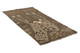 Gabbeh - Qashqai Persian Carpet 195x100 - Picture 1